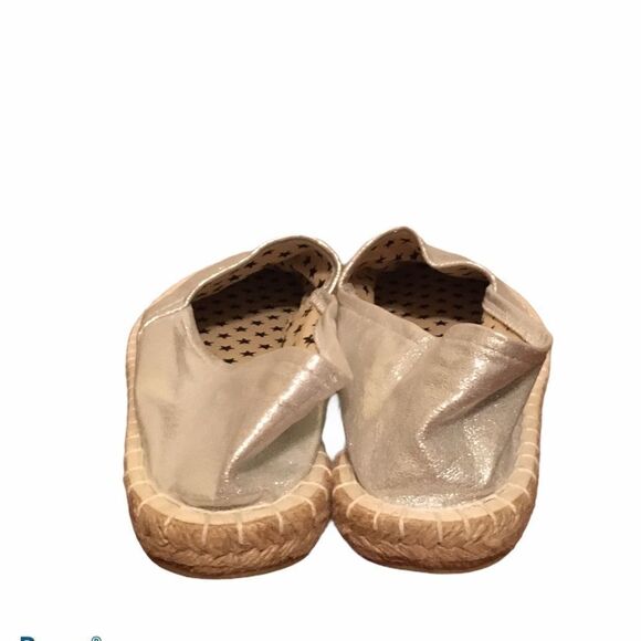 COLORS OF CALIFORNIA Silver Slip-On Espadrilles Sandals Shoes Silver 39 - Picture 5 of 7